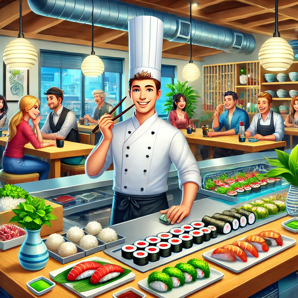 Sushi Master: Twórz i podawaj sushi
